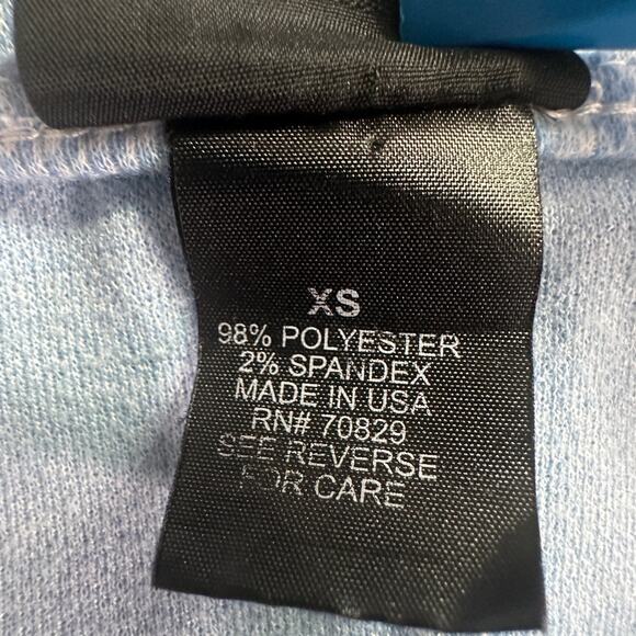 Rue21 Y2K Babydoll Dress XS Soft Girl Pastel Blue Plaid Coquette Sweetheart Neck - Picture 8 of 11